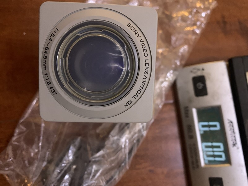 Sony SSC-CX34 1/3 in High Resolution DSP Color Camera with Sony VCL-0637H Lens gallery