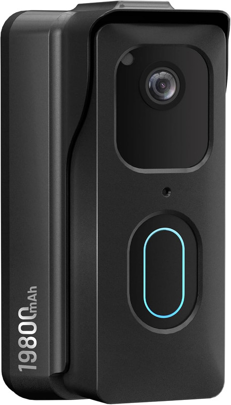 Rechargeable Power Mount for Blink Doorbell (2Nd Gen) – No More Battery Changes