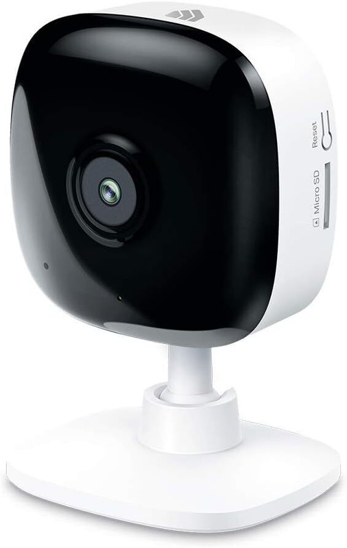 Kasa Smart Security Camera for Baby monitor, 1080p HD White, Black