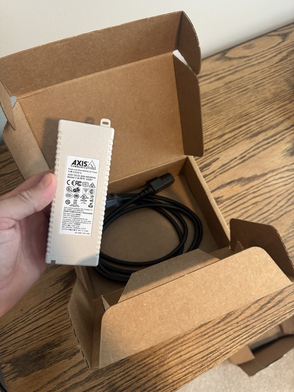Axis T8133 30W PoE Midspan Injector 5900-294 Network Camera Power gallery