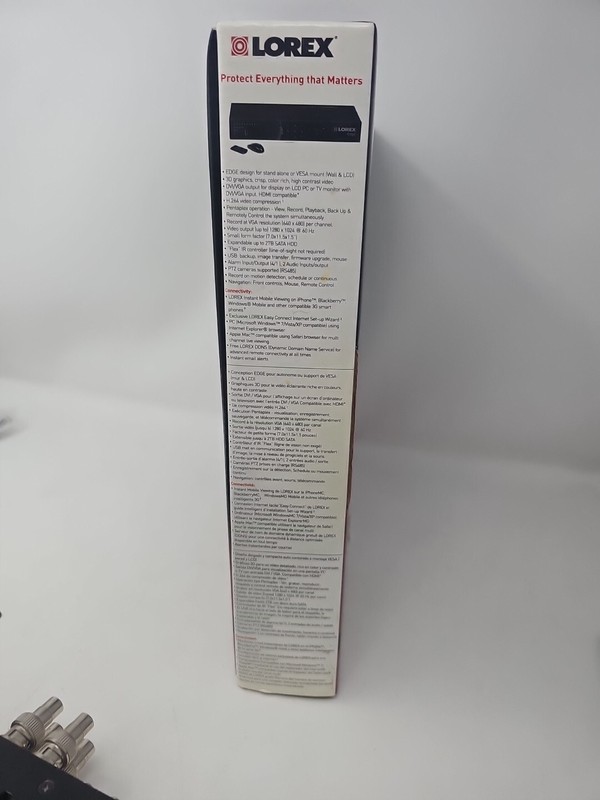 Lorex LH324000 LH324501 4 Ch 500GB HDD Model LH320 Edge Plus Network DVR LH320 gallery