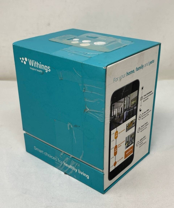 Withings Wireless Security Camera HD Night Vision Indoor IP Motion Detection gallery