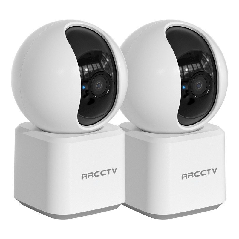 ARCCTV 2K Wireless Security Cameras Pan/Tilt 360° View Indoor Color Night Vision