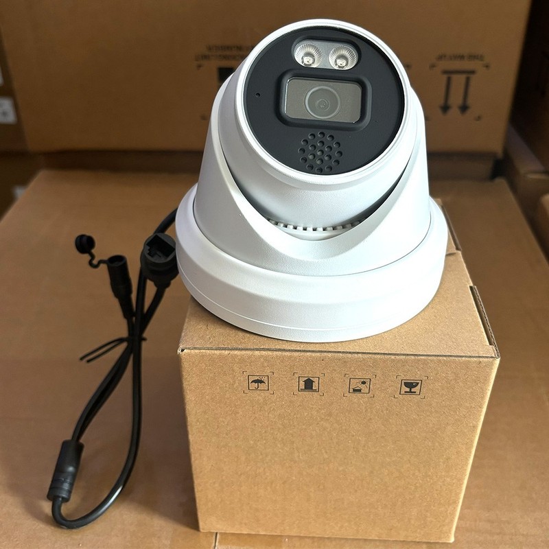 VIKYLIN 6MP IR Turret Security IP Camera Built-in MIC POE HD Outdoor Waterproof