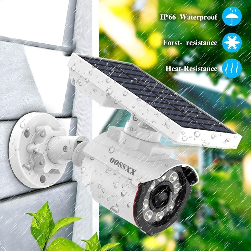 Solar Camera Security Outdoor - 100% Wire-Free Security Cameras Wireless Outdoor gallery