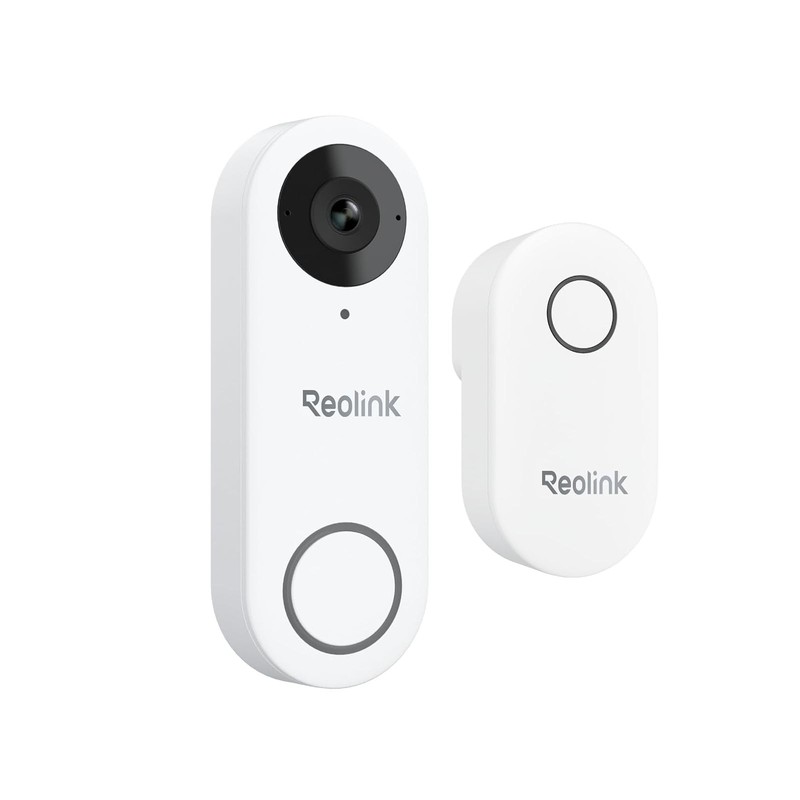 2K Wired Video Doorbell WiFi 4:3 Wide View