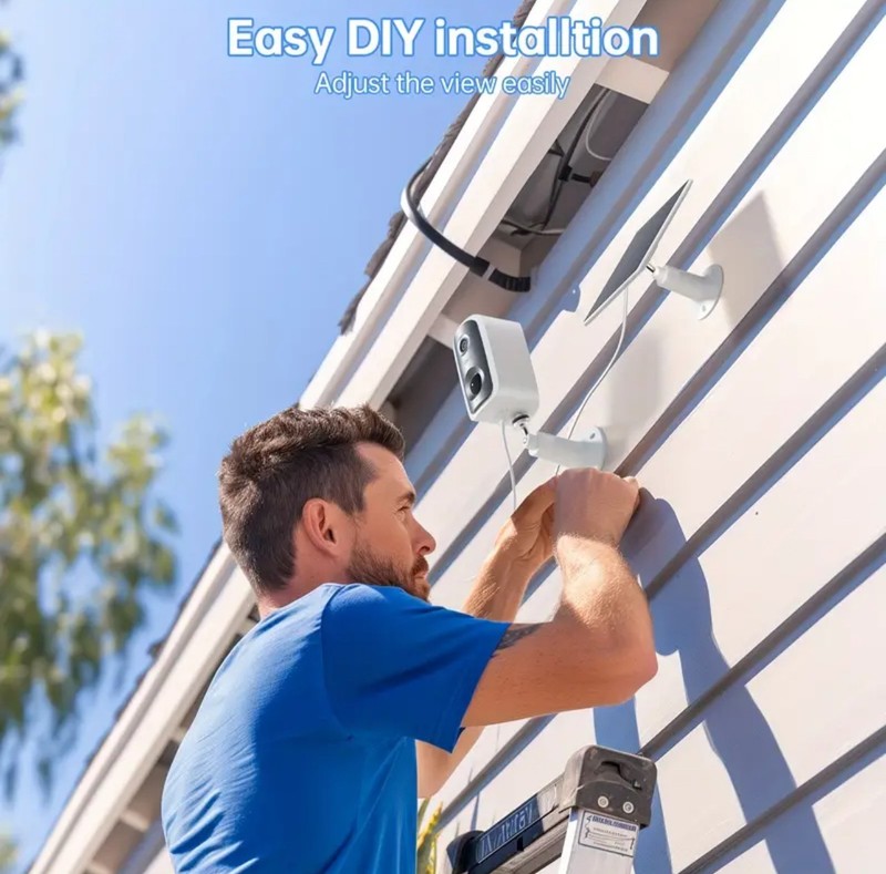 3K HD Security Wireless & Solar Camera With AI Motion Detection & 2 Way Audio gallery