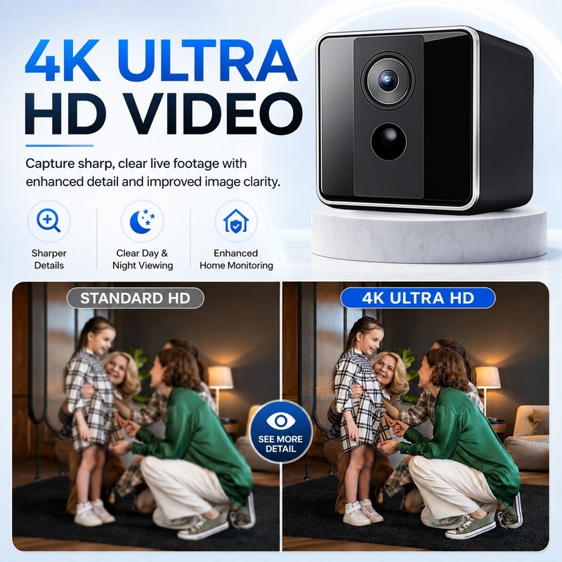 HD Smart Security Camera Live HD Smart Mini Wireless WiFi Home Security Camera gallery