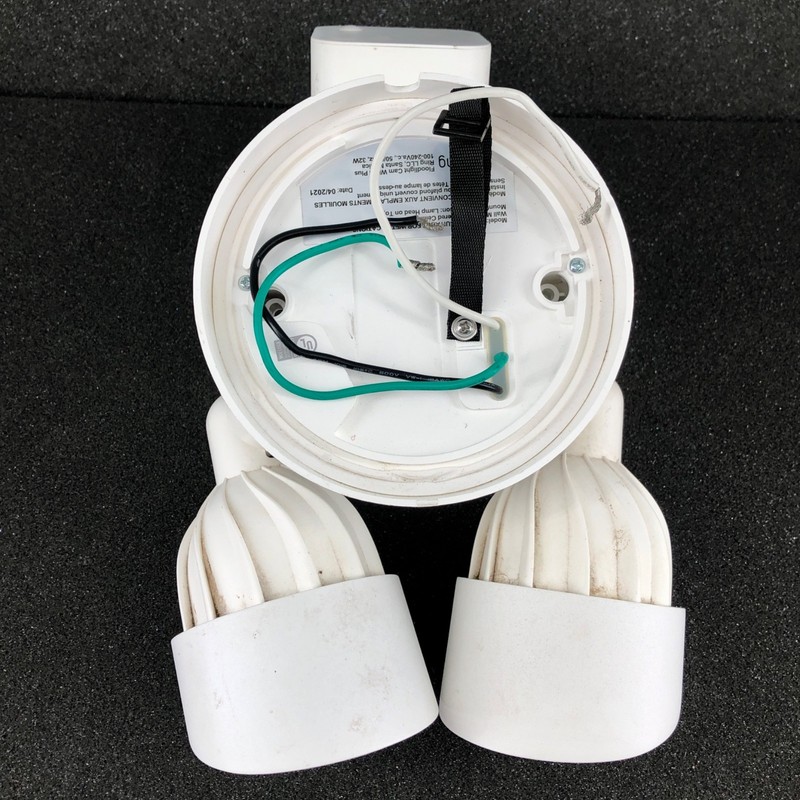 RING Floodlight Cam Wired with Motion-Activated 1080P HD Video - White 5AT3T2 gallery