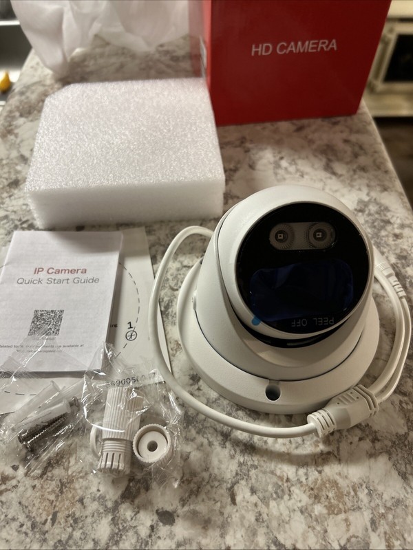 8MP Full Color 2.8mm Fixed Lens IP Network Turret Security Camera built-in Mic gallery