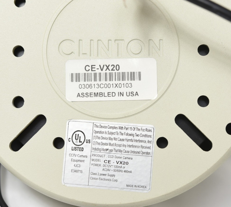 Clinton CCTV Camera CE-VX20 gallery