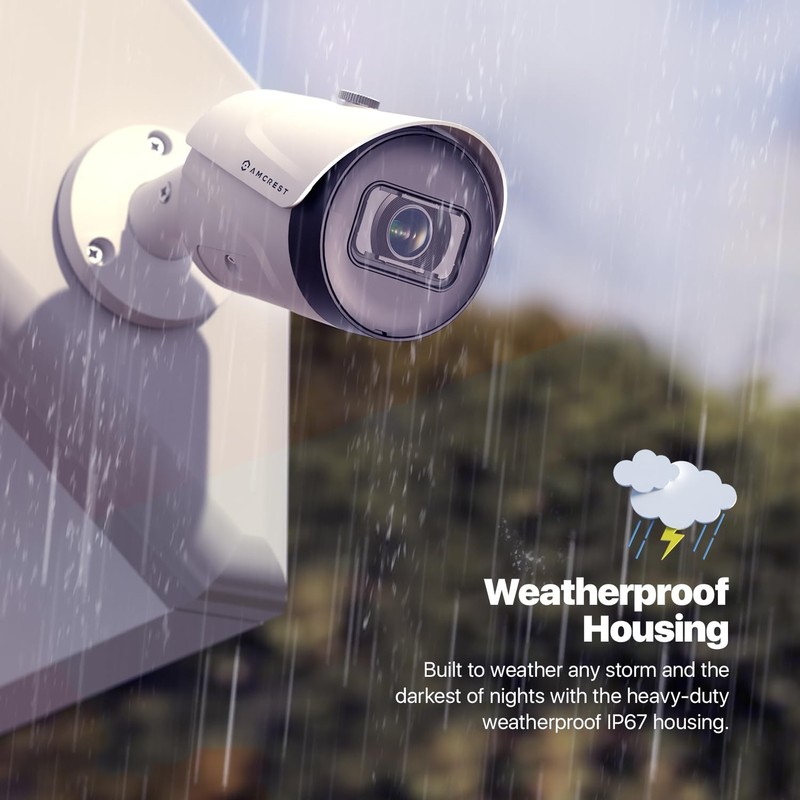 5MP Outdoor POE 2592 x 1944p Bullet IP , IP67, 132° Viewing Angle, Human & Ve... gallery