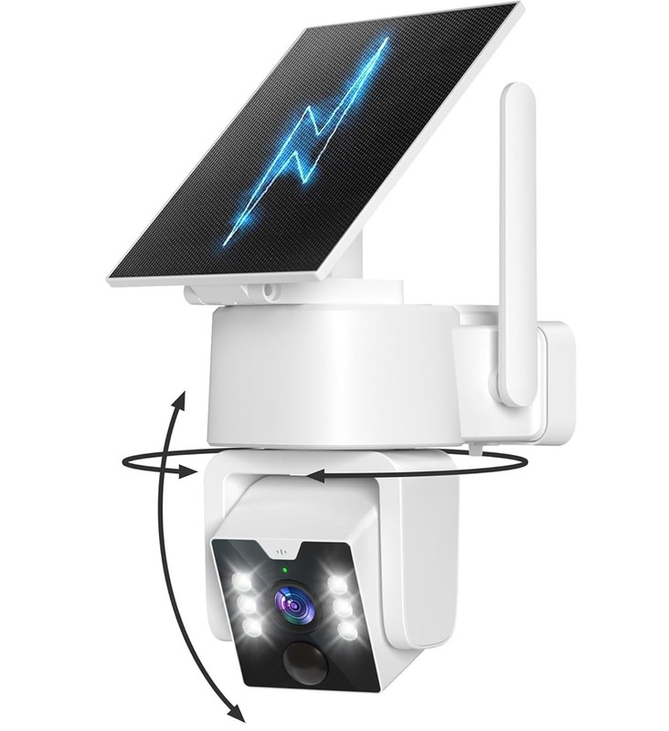 5G & 2.4G Wi-Fi Outdoor Camera Wireless,Solar Security Cameras Wireless Outdo…