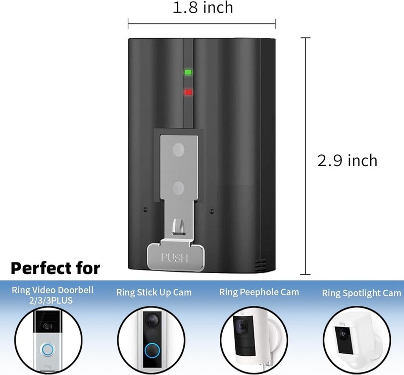 Versatile 6040mAh Powerful Enhanced Battery - Compatible with Ring Cameras gallery