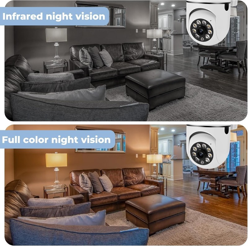 2 Pack Wireless 5G WiFi Security Camera System Smart Outdoor Night Vision 1080P gallery