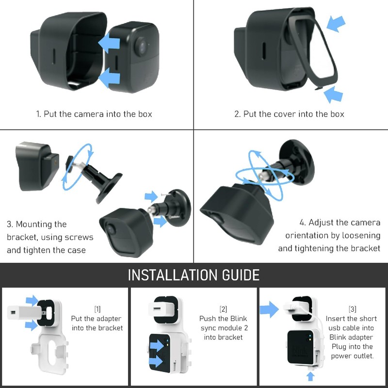 Blink Outdoor Camera Mount 5Pack - Protective Housing and 360 Degree Adjustab... gallery