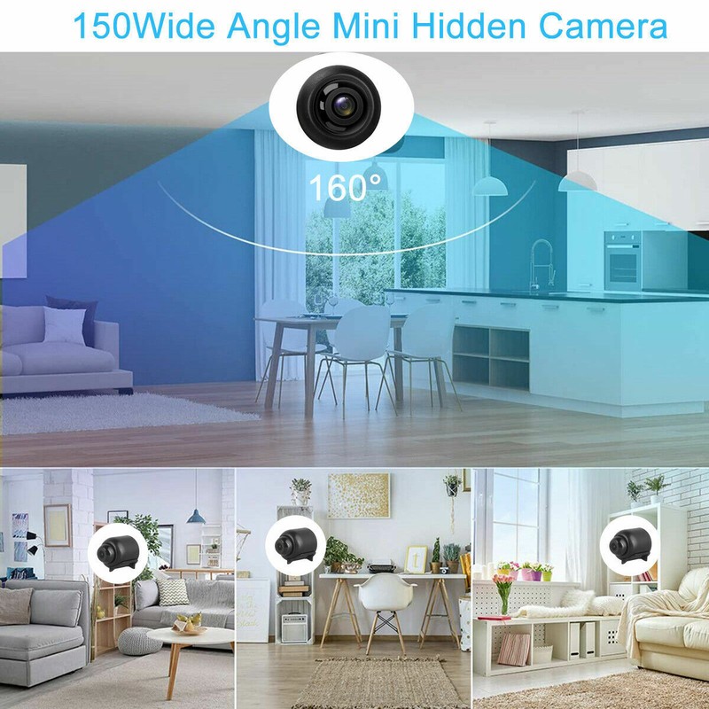 Mini Camara Oculta De Seguridad Espia WiFi 1080P Inalambrica Con Audio y Video gallery