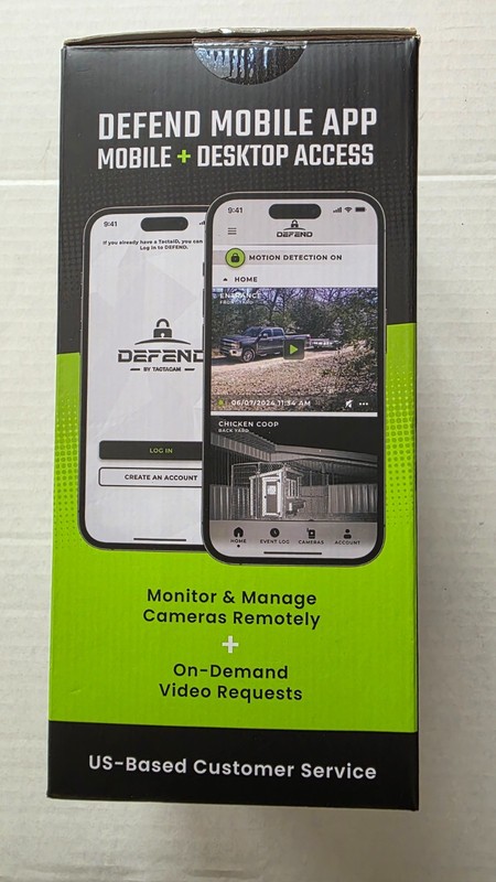 Tactacam Defend Cam Gen 1 Cellular Security Camera and Solar Panel gallery