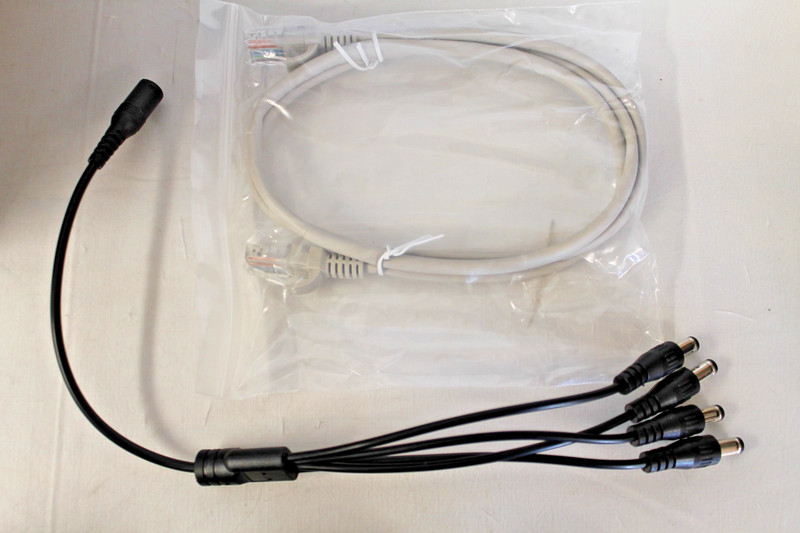 5 Annke Analog HD Cameras C51EP & Power Adapter AC to DC 12V2A & 1-to-4 Splitter gallery