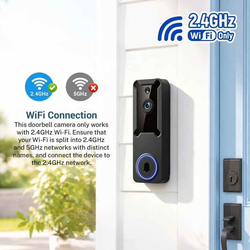 1080p Wireless Outdoor Dome Security Camera, Night Vision, Two-Way Audio, Sma... gallery