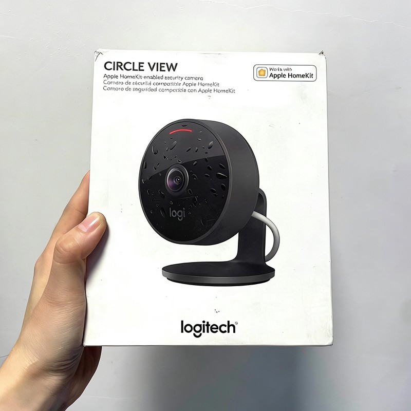 Logitech Circle View Security Camera 1080p HD | Apple HomeKit | 180° View |