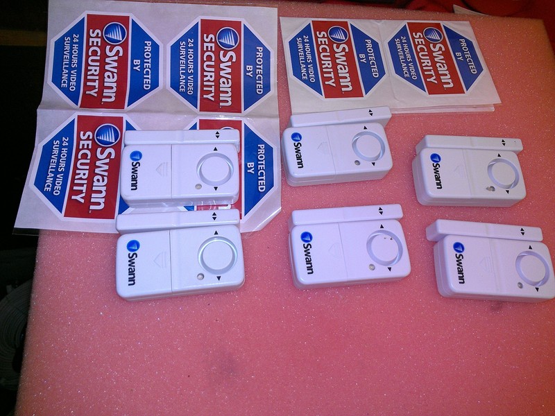Lot of 8 Swann TM SW351-MDA Window & Door Magnetic Alarm Sensor #:SW351-MD2 gallery