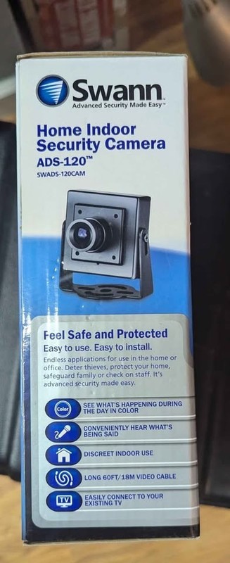 Swann ADS-120 Advanced Home Indoor Security Camera - New, Never Used gallery