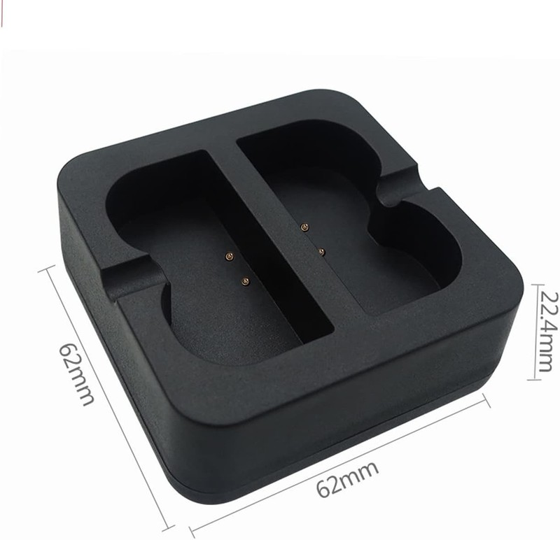 2-Pack 6040mAh Replacement Battery with Charger Station for Ring-Doorbell Cam... gallery