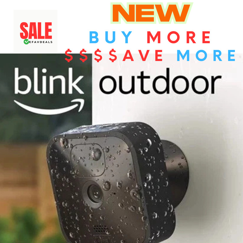 NEW Blink Outdoor 3 Add-On Home Security Camera | HD Video 🔥 Clearance 🔥
