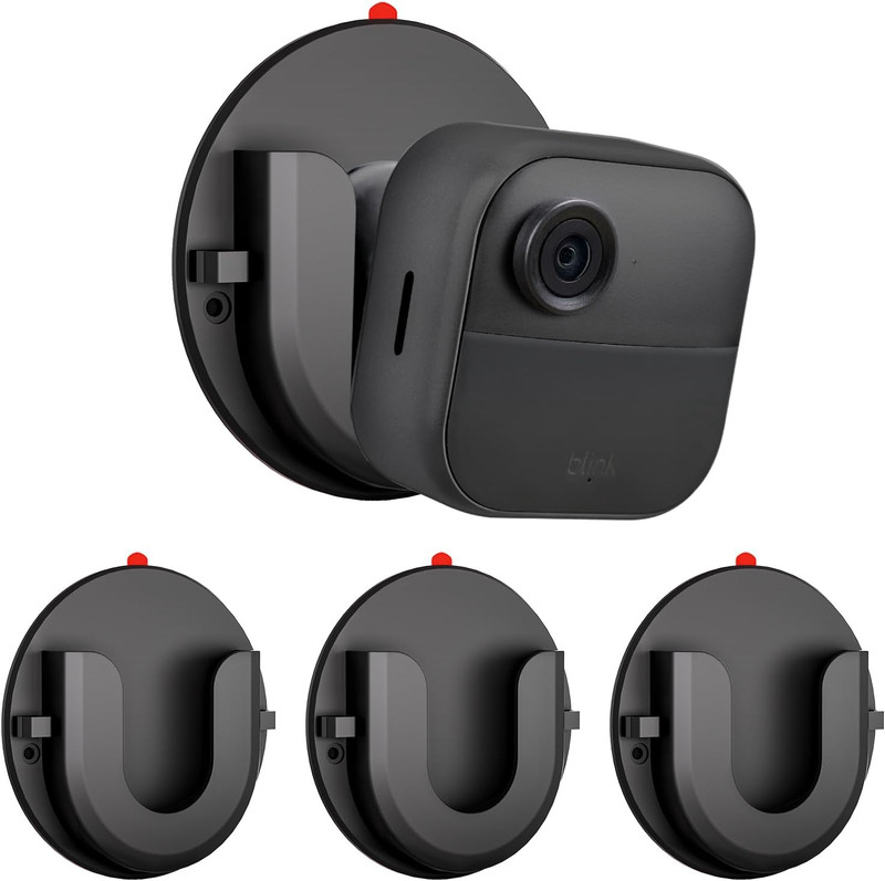 3 Pack Blink Camera Adhesive Wall Mount Bracket for Blink Mini/Mini 2 /Blink Out gallery