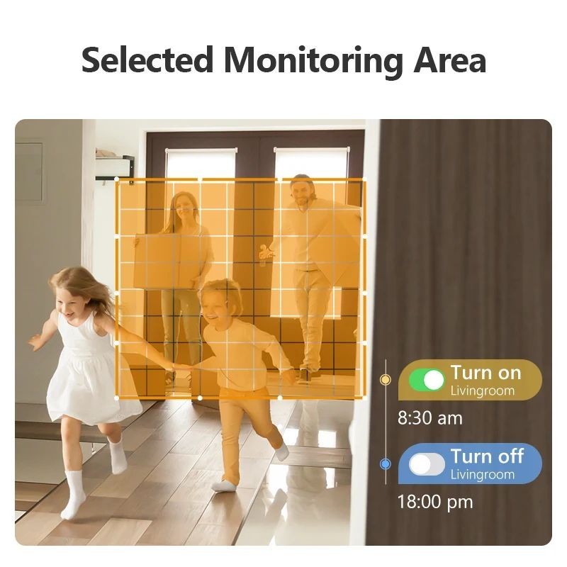 2E 3MP WiFi Indoor Camera Baby Monitor Night Vision Motion Detection gallery