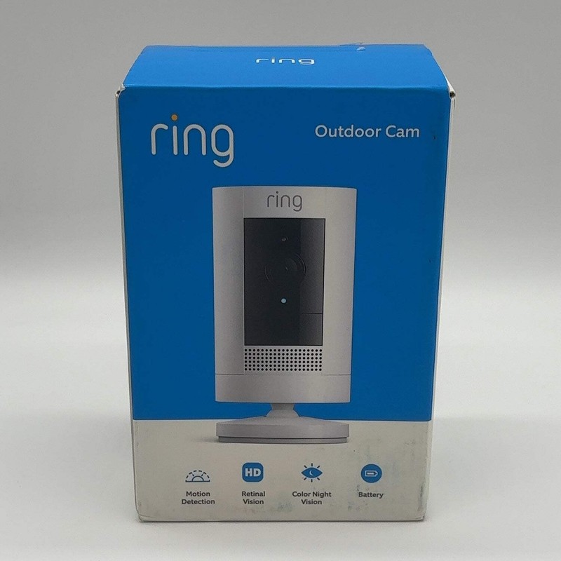 New Ring Outdoor Cam Stick Up Security Camera
