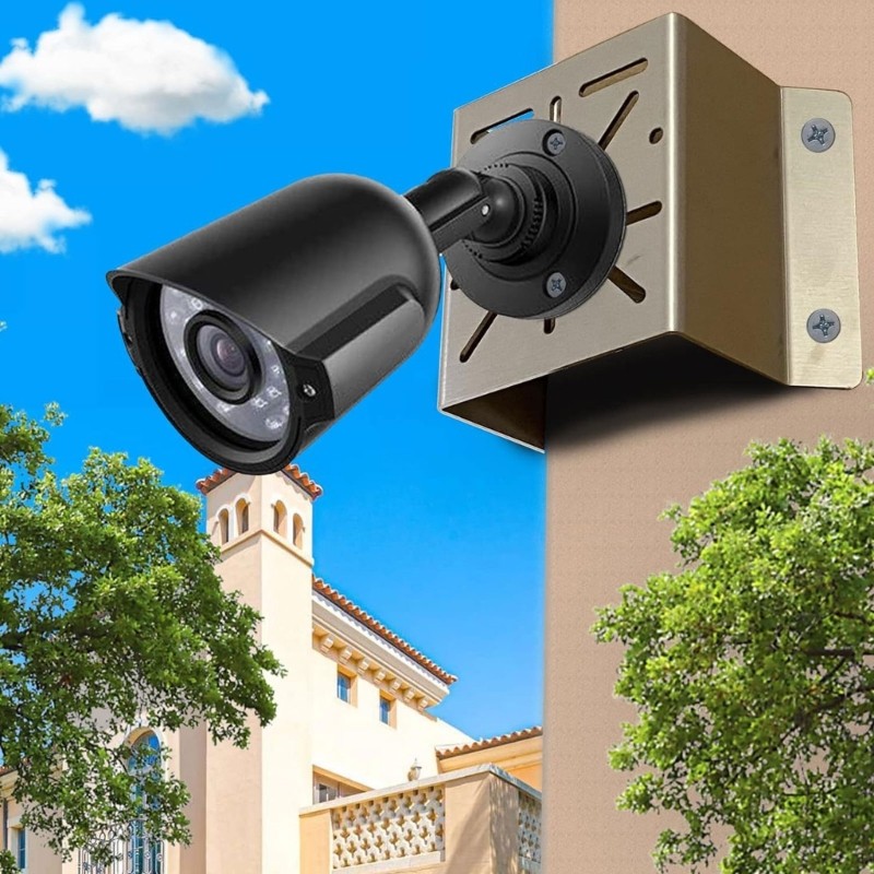 Weatherproof Adjustable Camera Stand For Wall Mounting With Flexible Positioning gallery