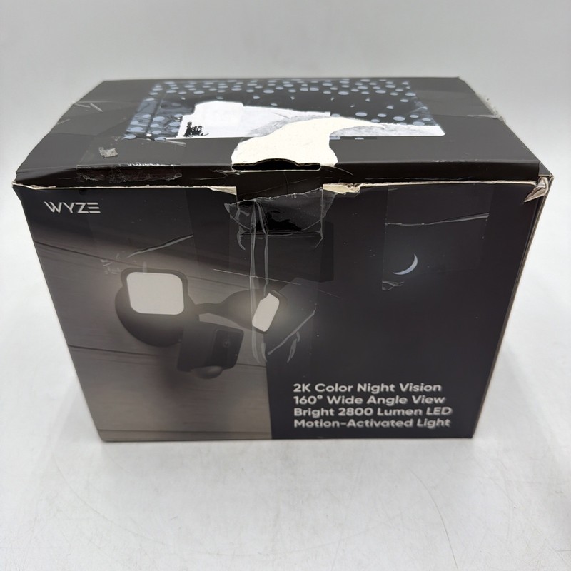 Wyze Cam Floodlight V2 Motion-Activated 2K HD Color Night Vision Camera gallery