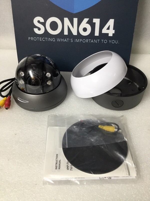 Speco HTFD4TM Security Color Camera W/2.8-12mm Heater 4MP HD-TVI IR LED WDR NEW! gallery