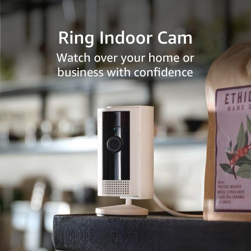 Ring Indoor Cam 2nd Generation White 1080p HD Video Plug-In Security Camera gallery