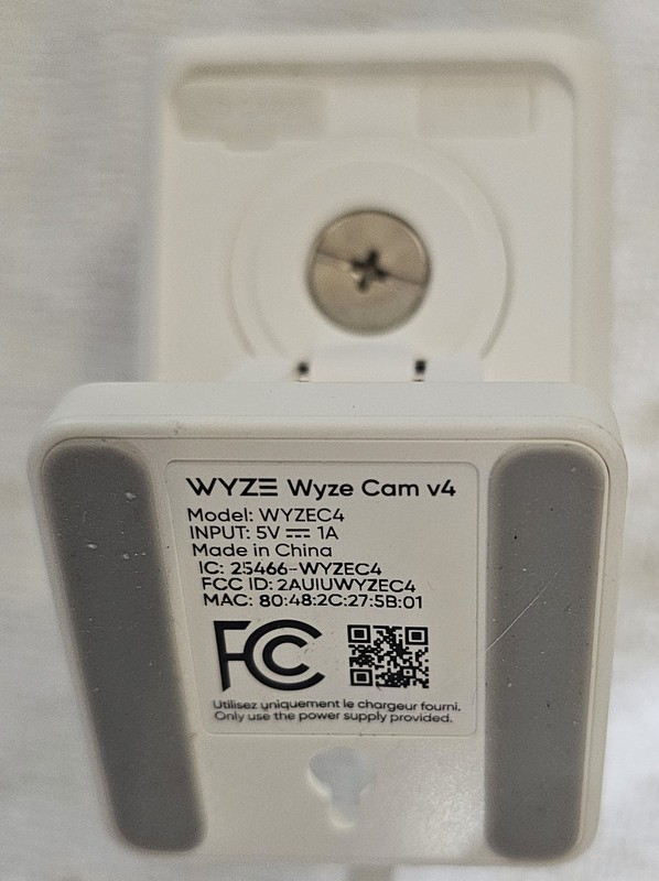 WYZE Cam V4, 2.5K WiFi Security Camera, Indoor/Outdoor Camera With New 128GB SD. gallery
