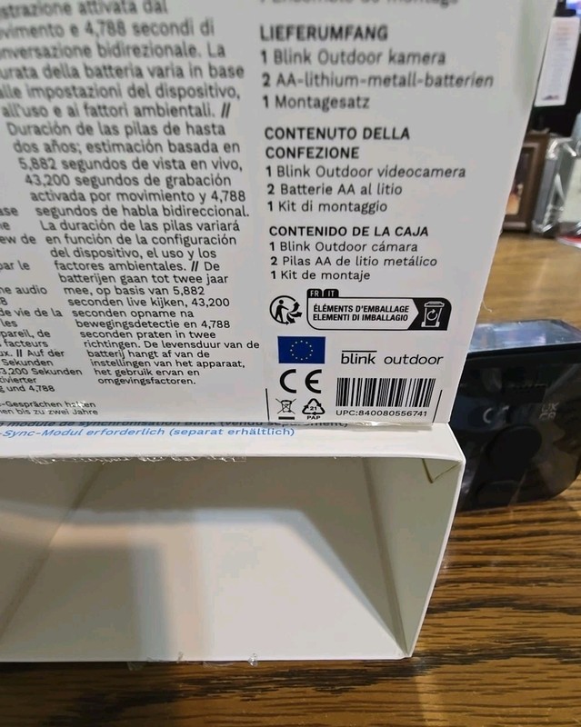New Blink Outdoor Camera EU Model BCM01400U Add-on UK/CAN Gen 3 Batteries Alexa gallery