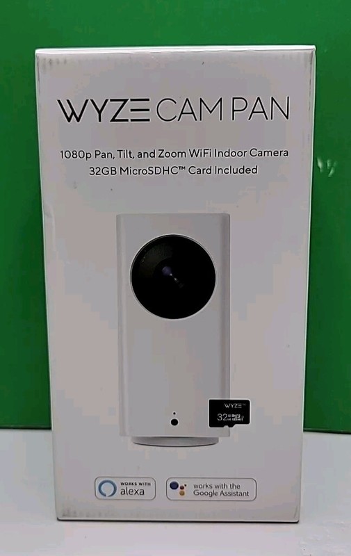WYZE 1080p Pan Tilt Zoom Indoor Wireless Wi-Fi Smart Home Camera Night Vision