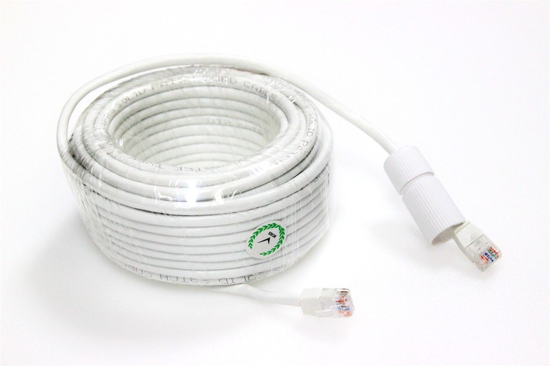 100Ft RJ45 Cat5E 350Mhz LAN Ethernet Patch Cable for NVR DVR IP Smart Camera Use