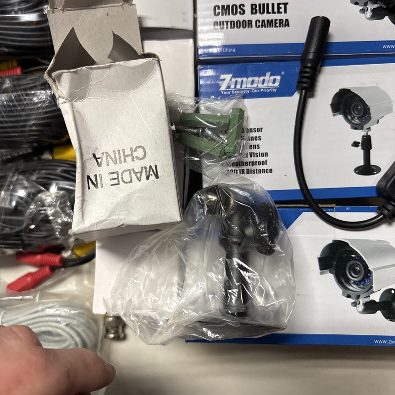 4 Sets of Wire For Zmodo Security Cameras #CM-C11631SV Bullet Cameras gallery