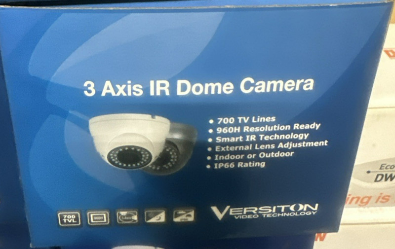 IR Dome Security Camera Eyeball Vandal Resistant 3 AXIS INDOOR/outdoor 700 TVL