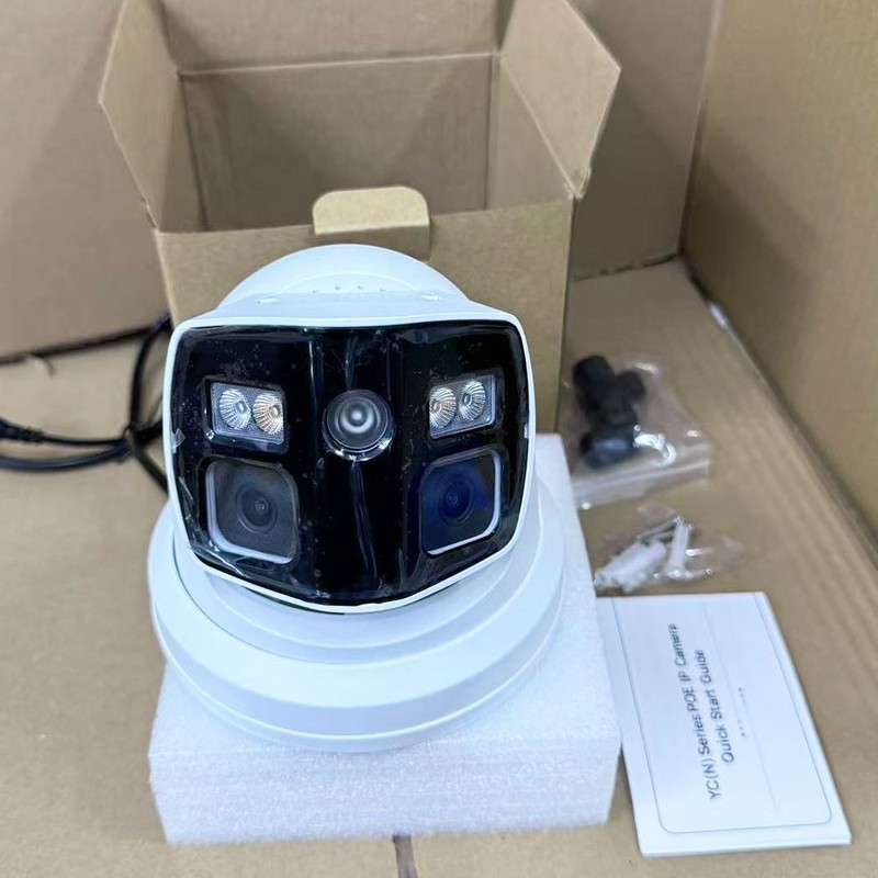 VIKYLIN Color+IR 180VIEW POE 8MP 4K IP Camera viewer light Audio Alarm ONVIF Lot gallery