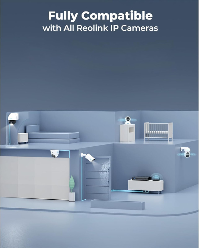 Duo 3 Poe 16MP UHD Dual-Lens Security Camera Bundle with 360 Camera with Dual-Le gallery