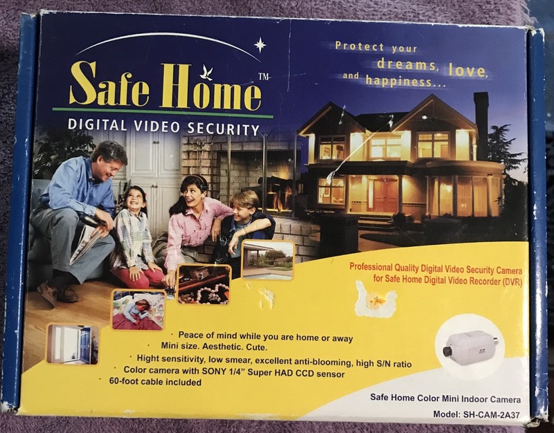 Safe Home Digital Video Security Mini Indoor Camera