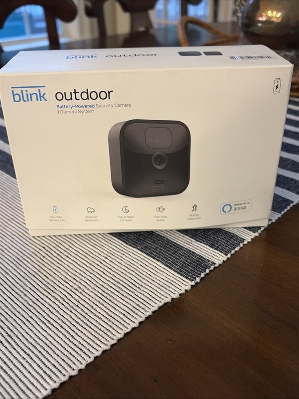 Blink Outdoor Camera Battery Powered Security 1 Camera System