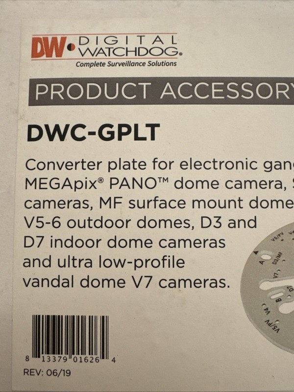 Digital watchdog DWC-GPLT - MANY AVAILABLE - SAME DAY SHIPPING gallery