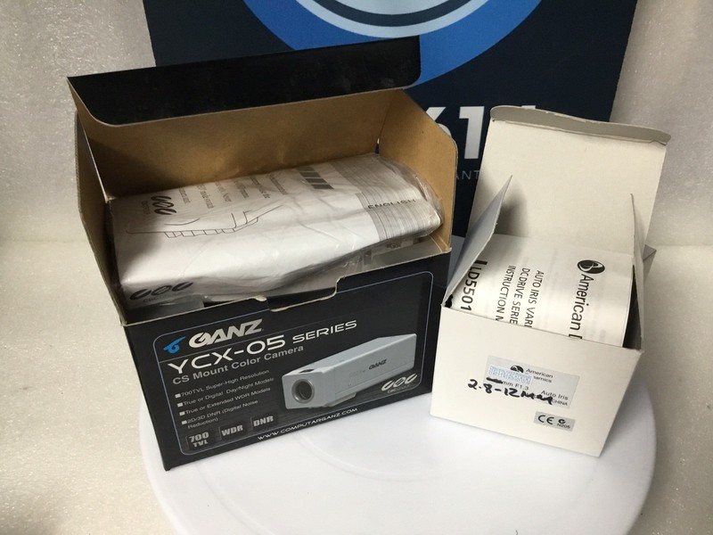 GANZ YCX-05 Series Security Color Camera W/ 2.8-12mm 700TVL WDR Day/Night NEW! gallery