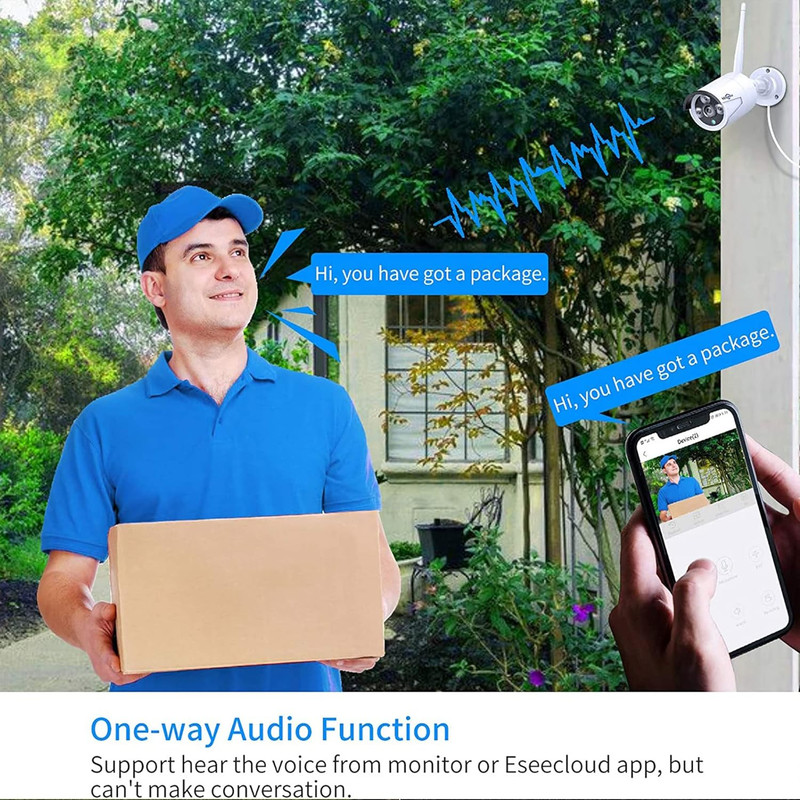Camera Add on 3MP Outdoor Wireless Security Camera, Waterproof Outdoor Indoor 3. gallery