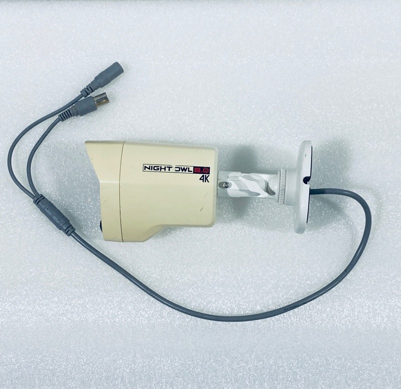 Night Owl White 8.0 4K BNC Bullet Security Camera